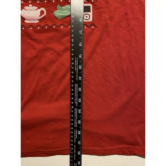 The Office Dwight Schrute Elf Ugly Christmas T-Shirt Men’s XL Fact: XMAS IS HERE - Picture 8 of 9